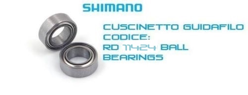 Cuscinetto per Shimano cod. RD 11424 Guidafilo Saragosa F